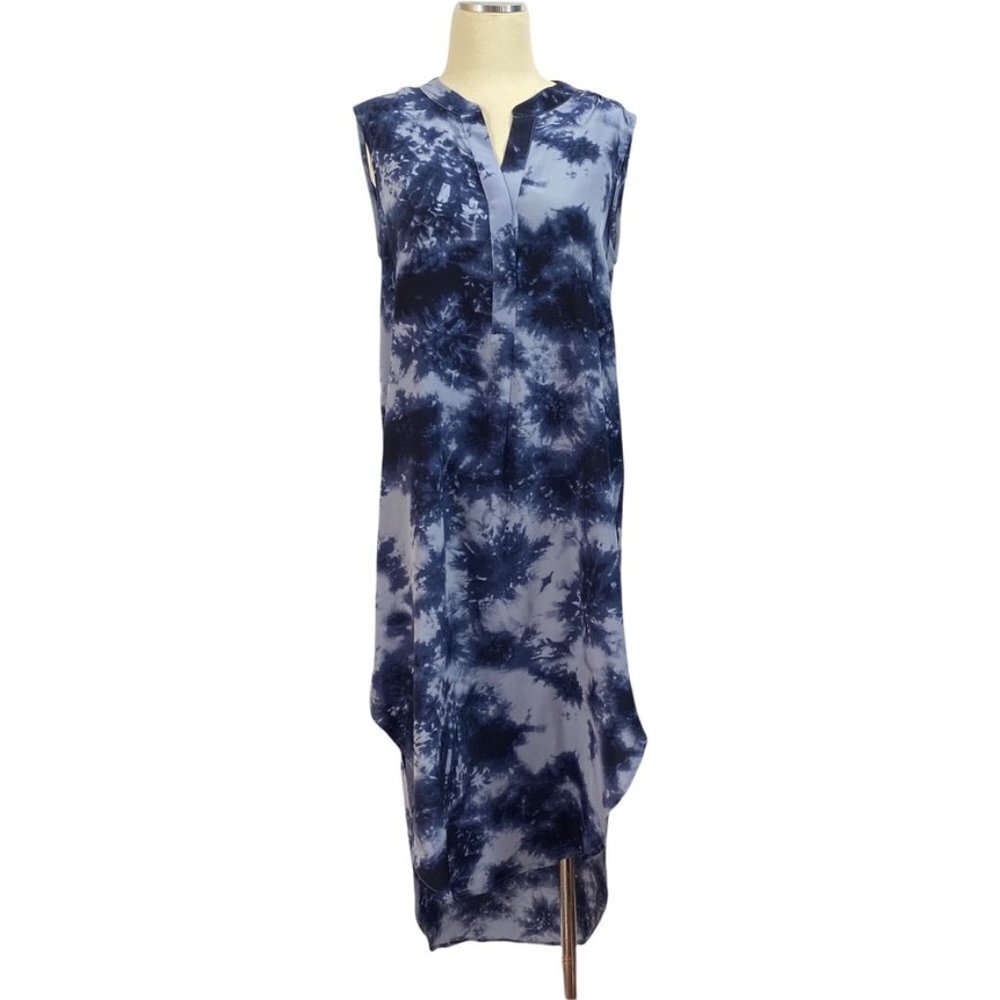 Acrobat Hi-Lo silk dress